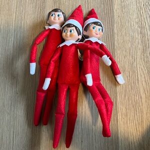 Bundle of 3 Elf on the Shelf Toys